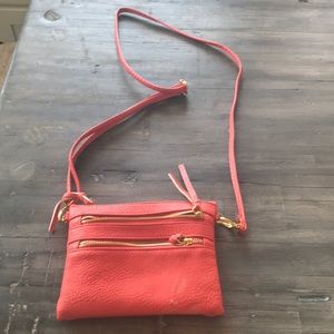 Coral Crossbody Purse